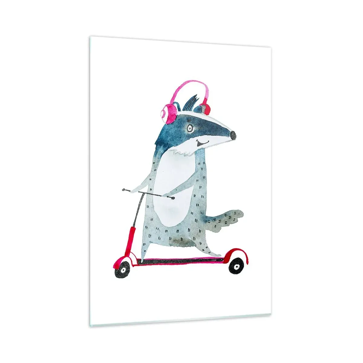 Obraz na skle - Jezevčí radosti - 50x70 cm