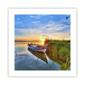 Plakát - Zátoka splněných snů - 40x40 cm