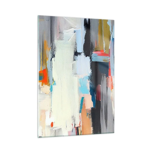 Obraz na skle - Nějaký způsob? - 50x70 cm