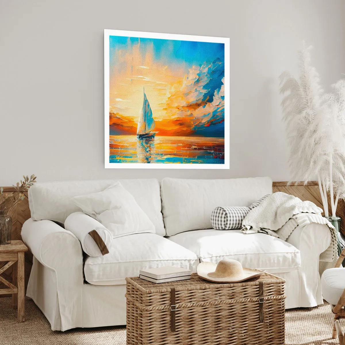 Plakát - Plavba ve zlatě - 60x60 cm