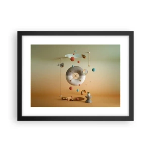 Plakát v černém rámu - Vše je možné - 40x30 cm