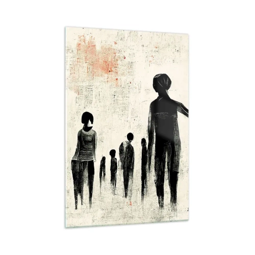 Obraz na skle - Proti samotě - 70x100 cm
