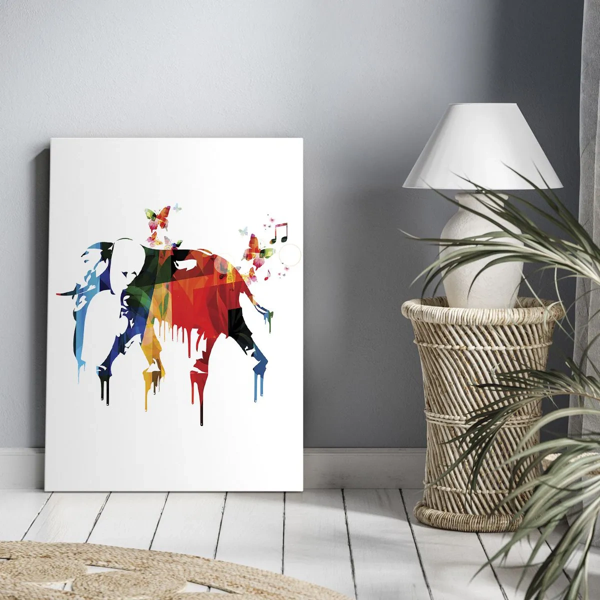 Obraz na plátně - Tančit může každý - 45x80 cm