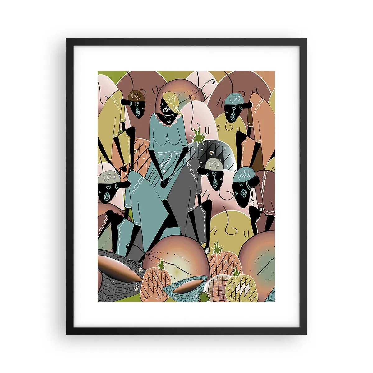 Plakát v černém rámu - Blíží se velký svátek - 40x50 cm