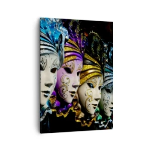 Obraz na plátně - Tajemství ve zlaté a ve stříbrné - 50x70 cm