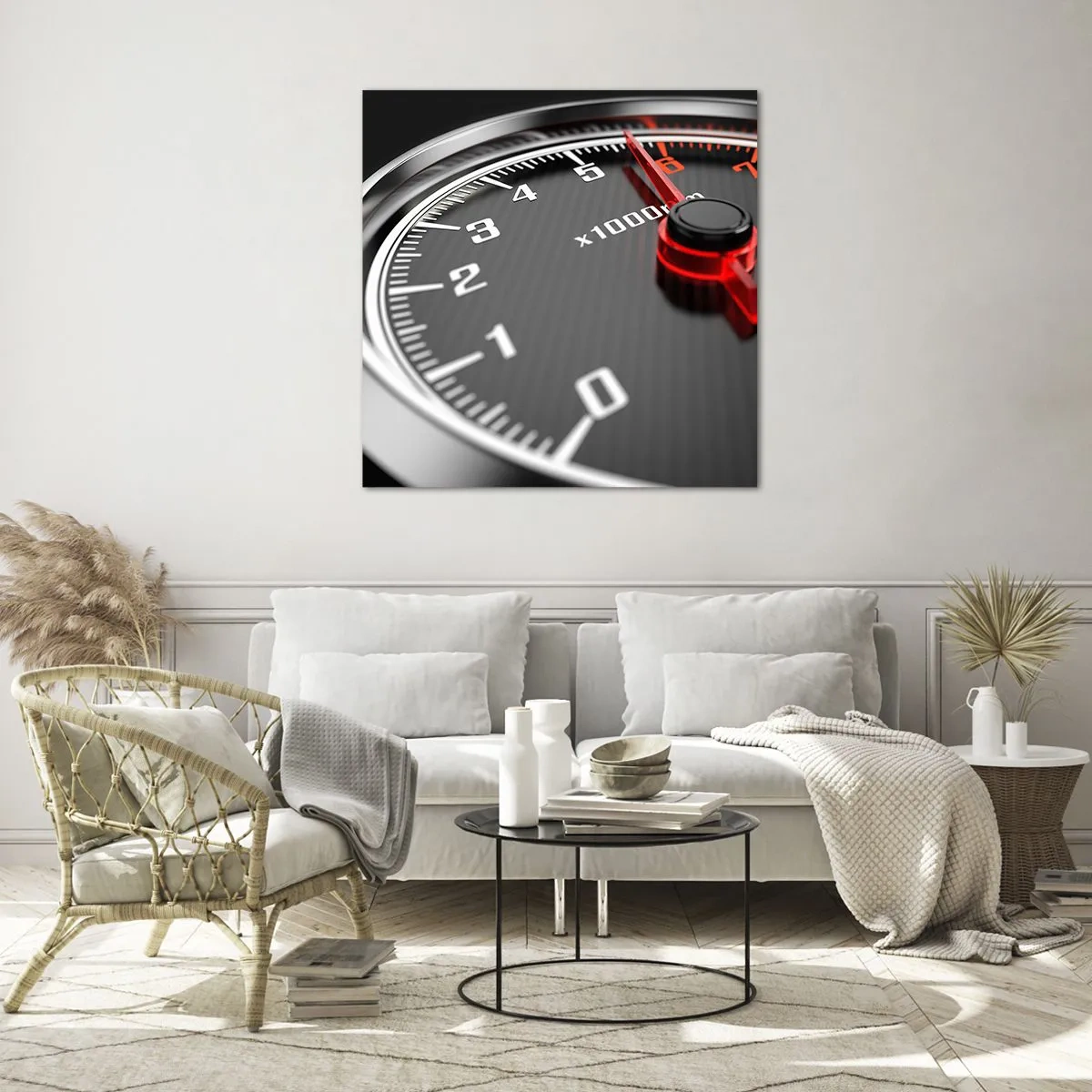 Obraz na skle - Šlápni na to - 70x70 cm