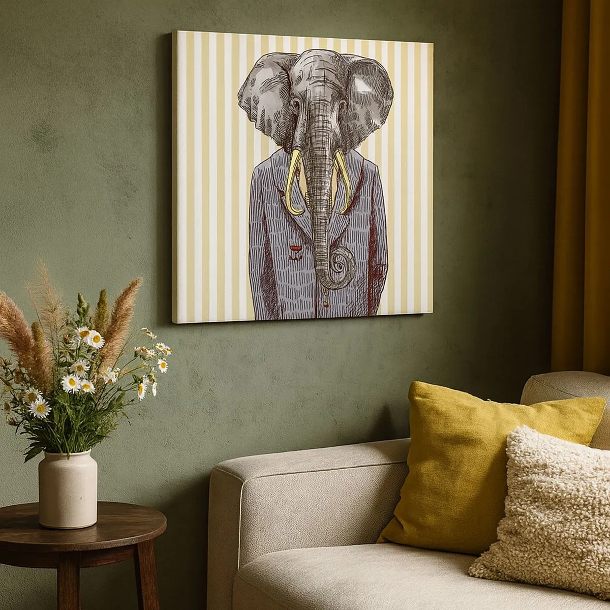 Obraz na plátně - Elegantní od přírody - 30x30 cm