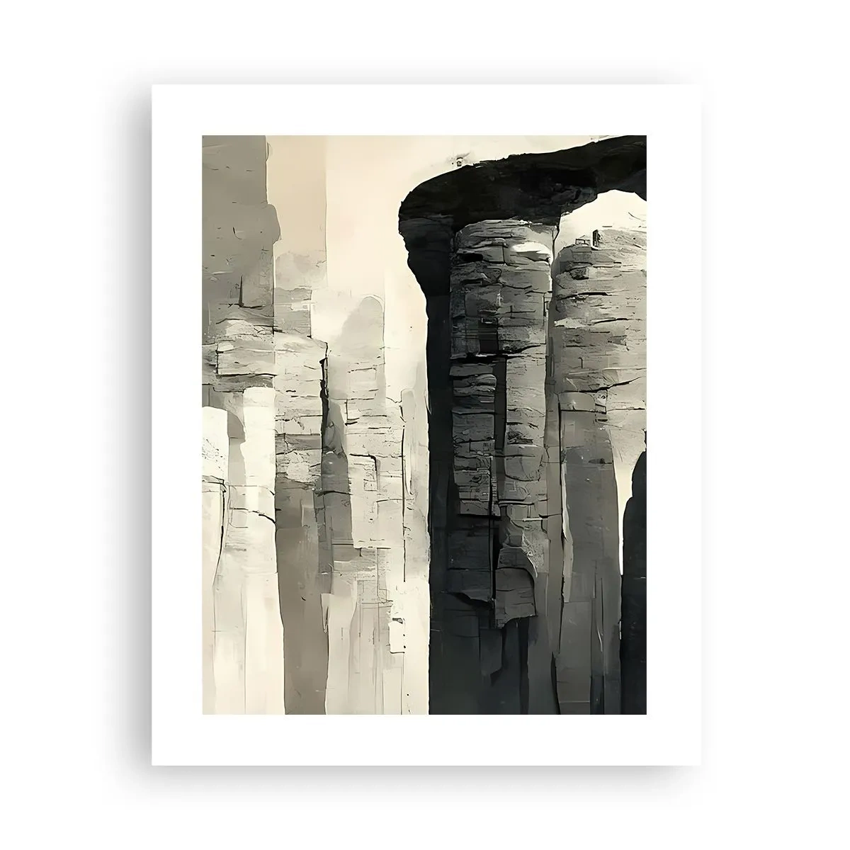 Plakát - Majestátnost starožitnosti - 40x50 cm