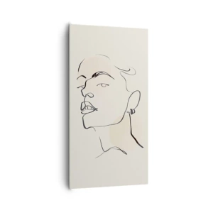 Obraz na plátně - Hrdý pohled - 65x120 cm