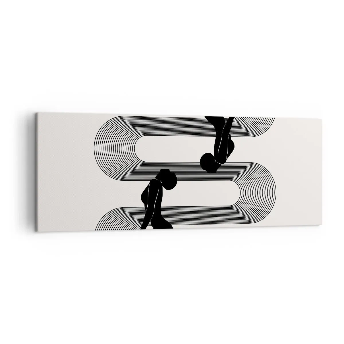 Obraz na plátně - Smyslná symetrie - 140x50 cm