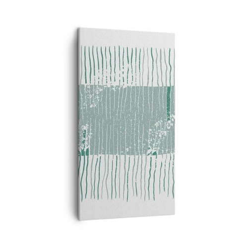 Obraz na plátně - Mořská abstrakce - 45x80 cm