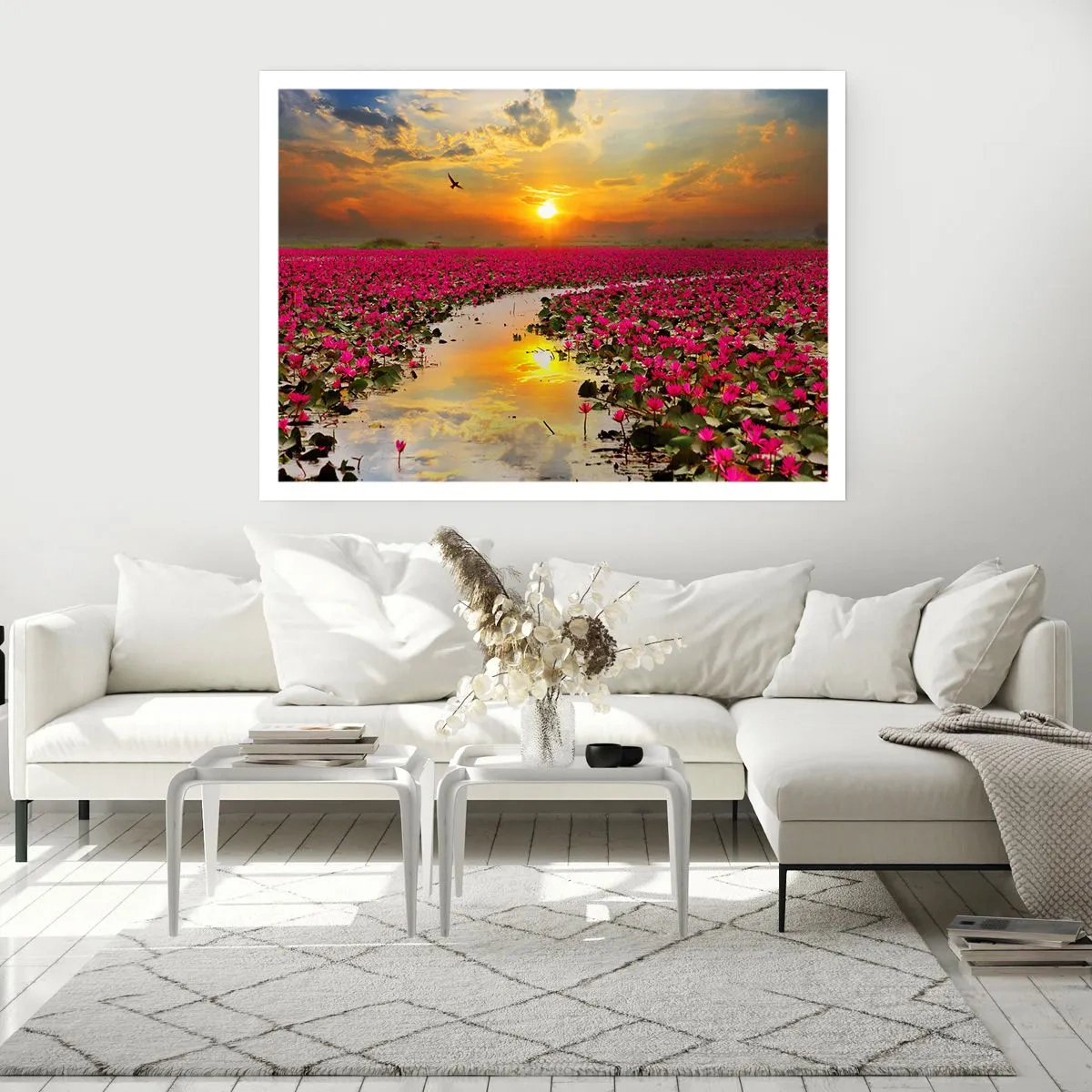 Plakát - Tajemný život jezera - 70x50 cm