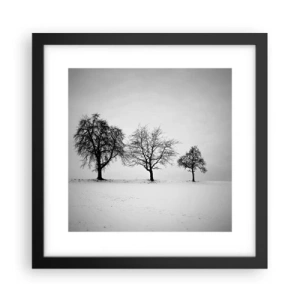 Plakát v černém rámu - O čem sní? - 30x30 cm