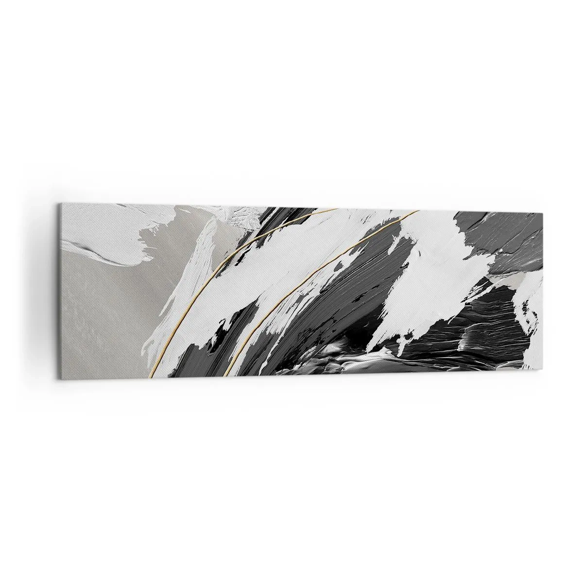 Obraz na plátně - Velkorysá abstrakce - 160x50 cm
