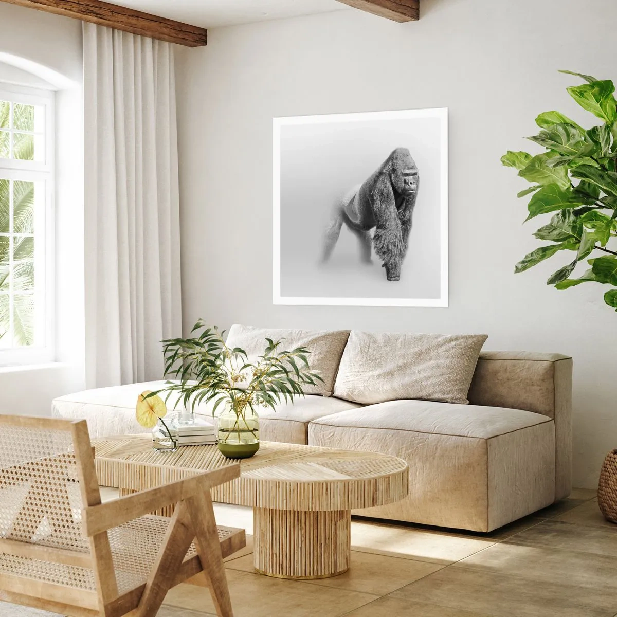 Plakát - Jistý si svojí silou - 60x60 cm