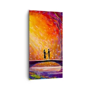 Obraz na plátně - Nebe je taky miluje - 65x120 cm