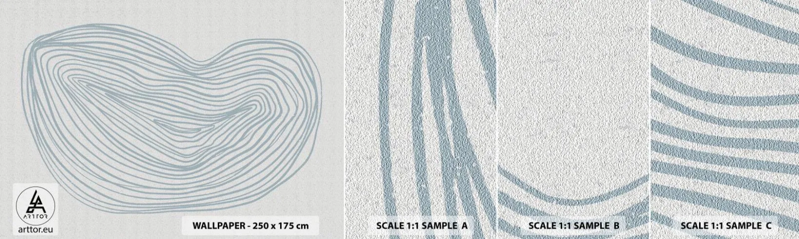Vzor Fototapety Samolepicí Deluxe Sticker - Úsměv kapky - Minimalismus, Boho, Kus - 100x30 cm