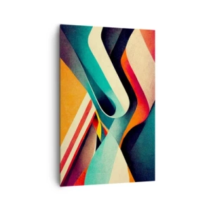 Obraz na plátně - Intenzivní kompozice - 80x120 cm