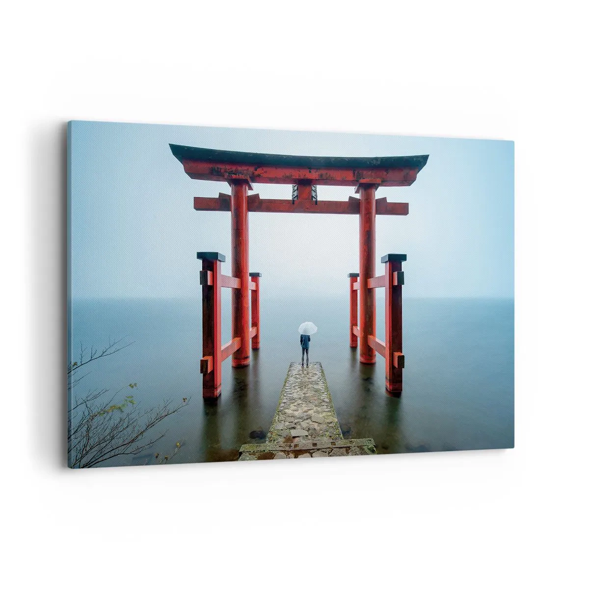 Obraz na plátně - Japonské zamyšlení - 120x80 cm