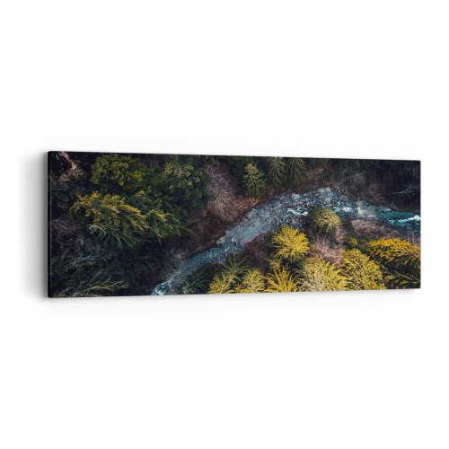 Obraz na plátně - Rychle, stále rychleji - 90x30 cm