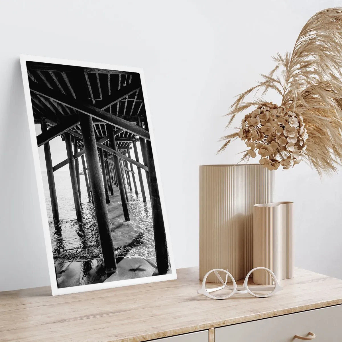 Plakát - Úkryt na pláži - 70x100 cm