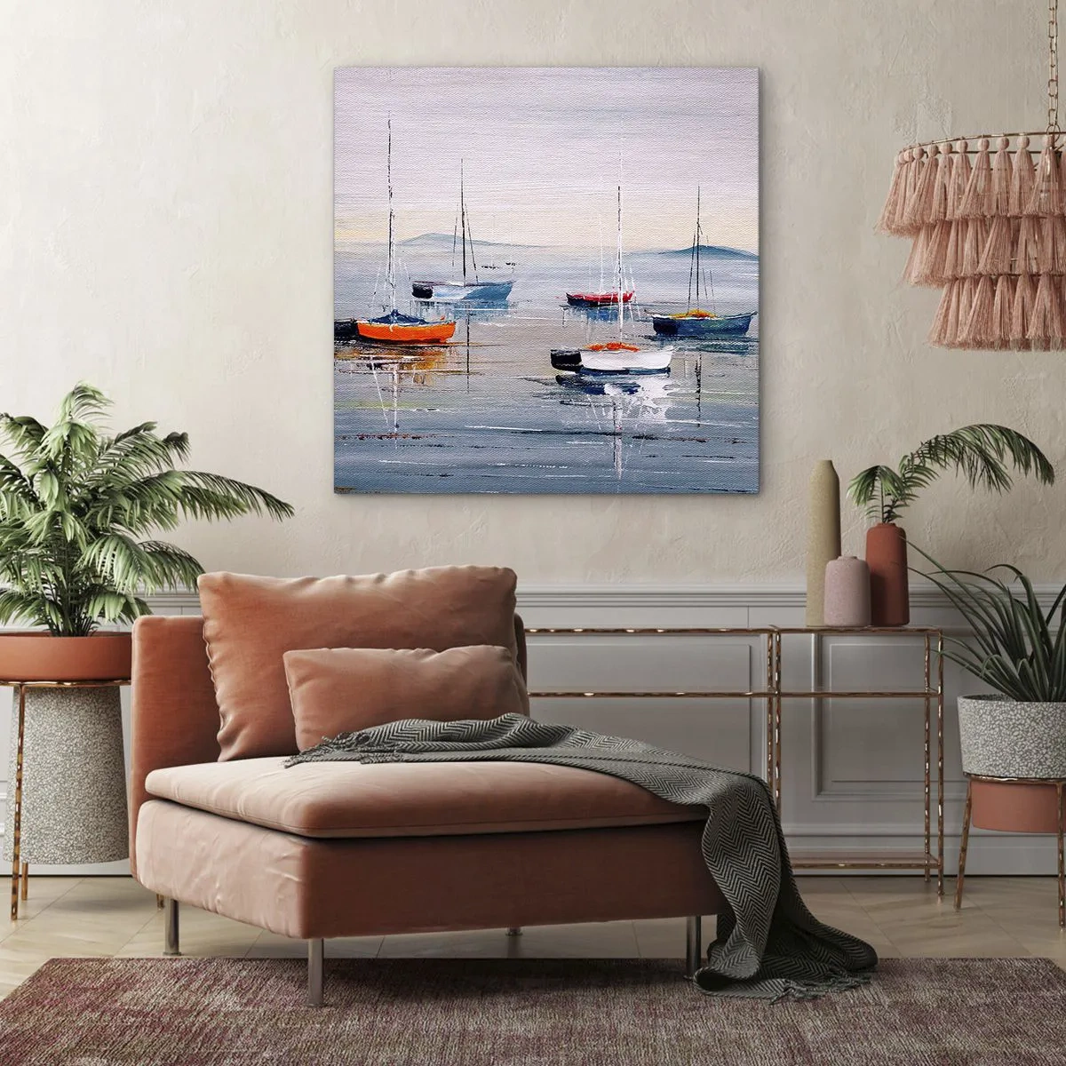 Obraz na plátně - Zasloužený odpočinek - 60x60 cm