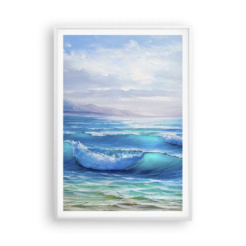 Plakát v bílém rámu - Přináší ukojení - 70x100 cm