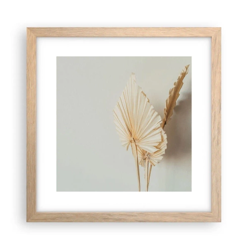 Plakát v rámu světlý dub - Když potřebuješ útěchu - 30x30 cm