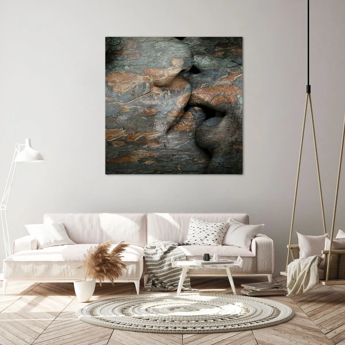 Obraz na plátně - Navždy spolu - 40x40 cm