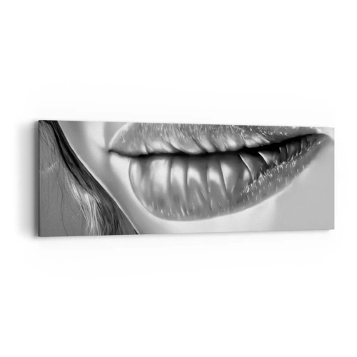 Obraz na plátně - Vím, na co myslíš… - 90x30 cm