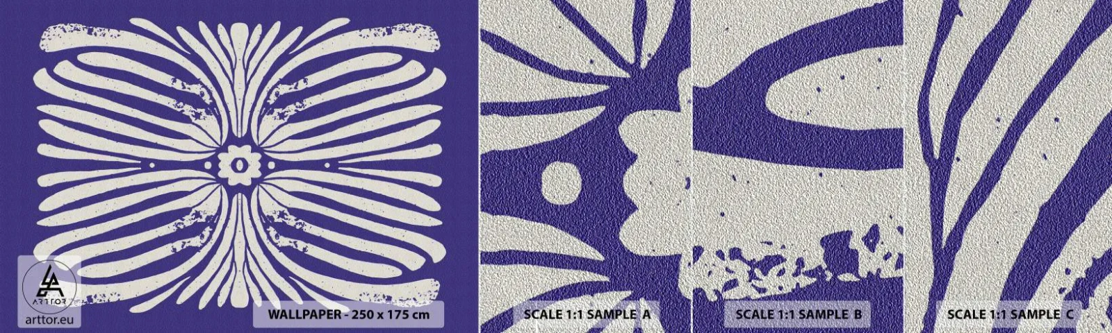 Vzor Fototapety Premium Sand - Etnické inspirace - Boho, Botanický, Kus - 100x30 cm