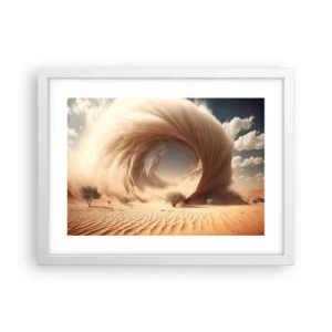 Plakát v bílém rámu - Otevřený portál - 40x30 cm