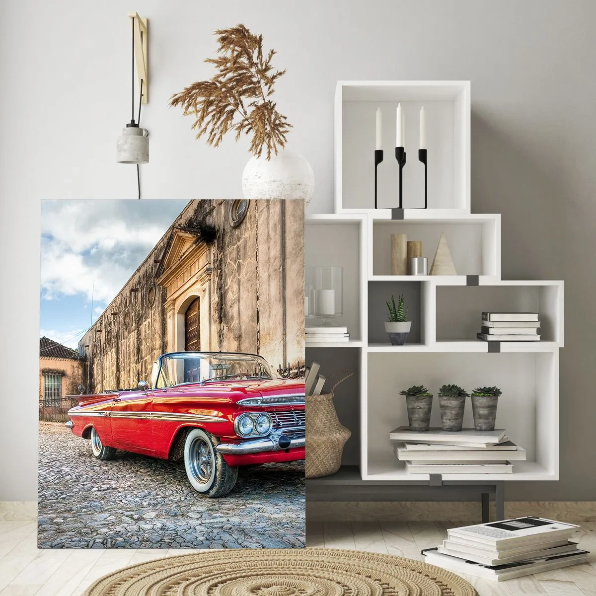 Obraz na skle - Kubánské vzrušení - 80x120 cm