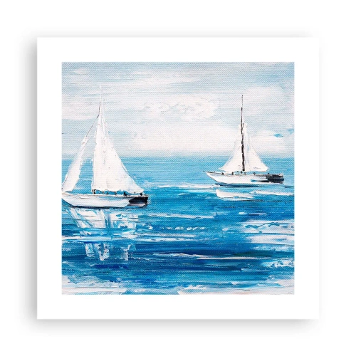 Plakát - S přítelem po boku - 40x40 cm