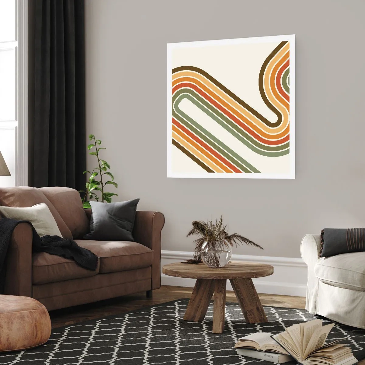 Plakát - Kličkování do cíle - 60x60 cm