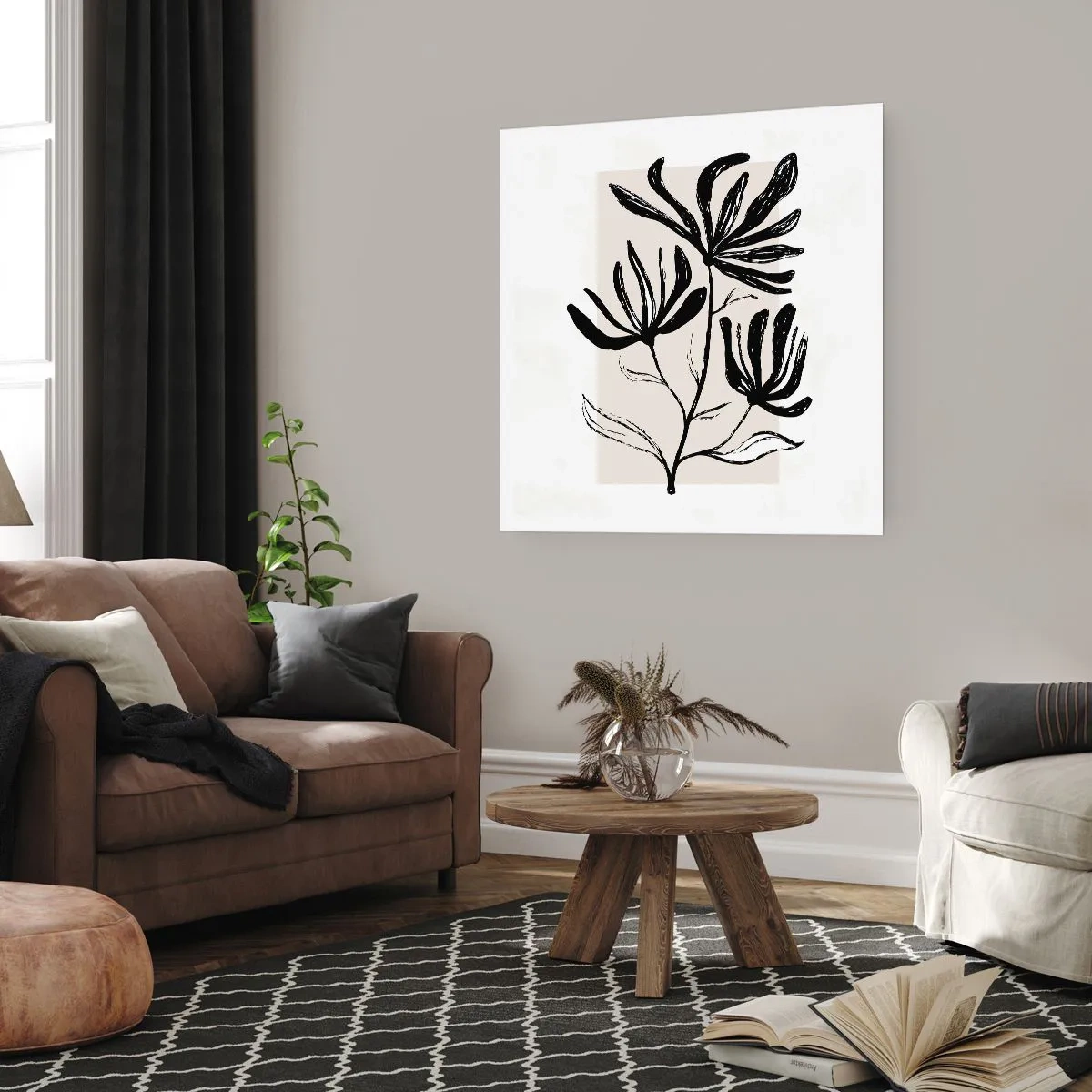 Plakát - Náčrtek pro herbář - 50x50 cm