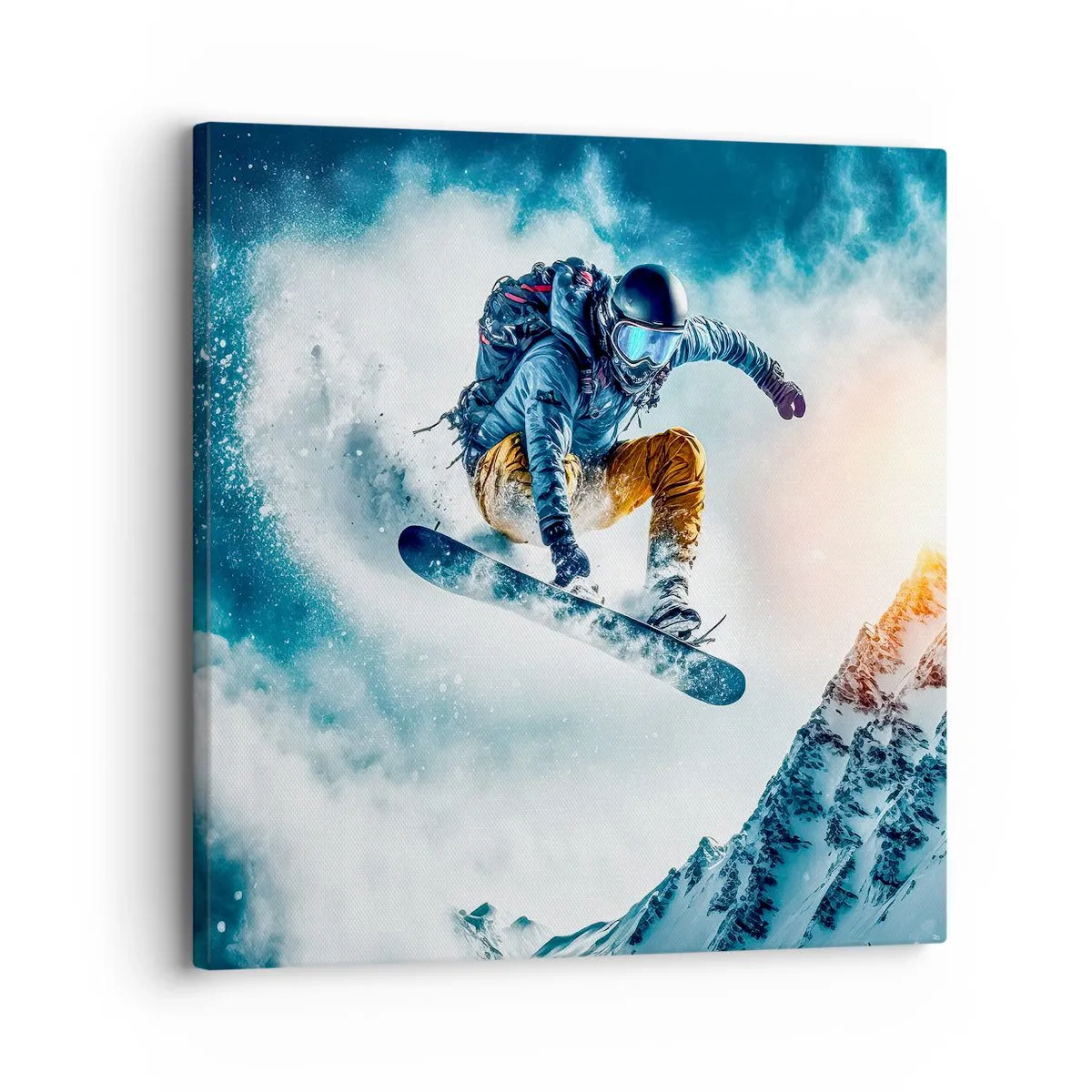 Obraz na plátně - Extrémní emoce - 30x30 cm