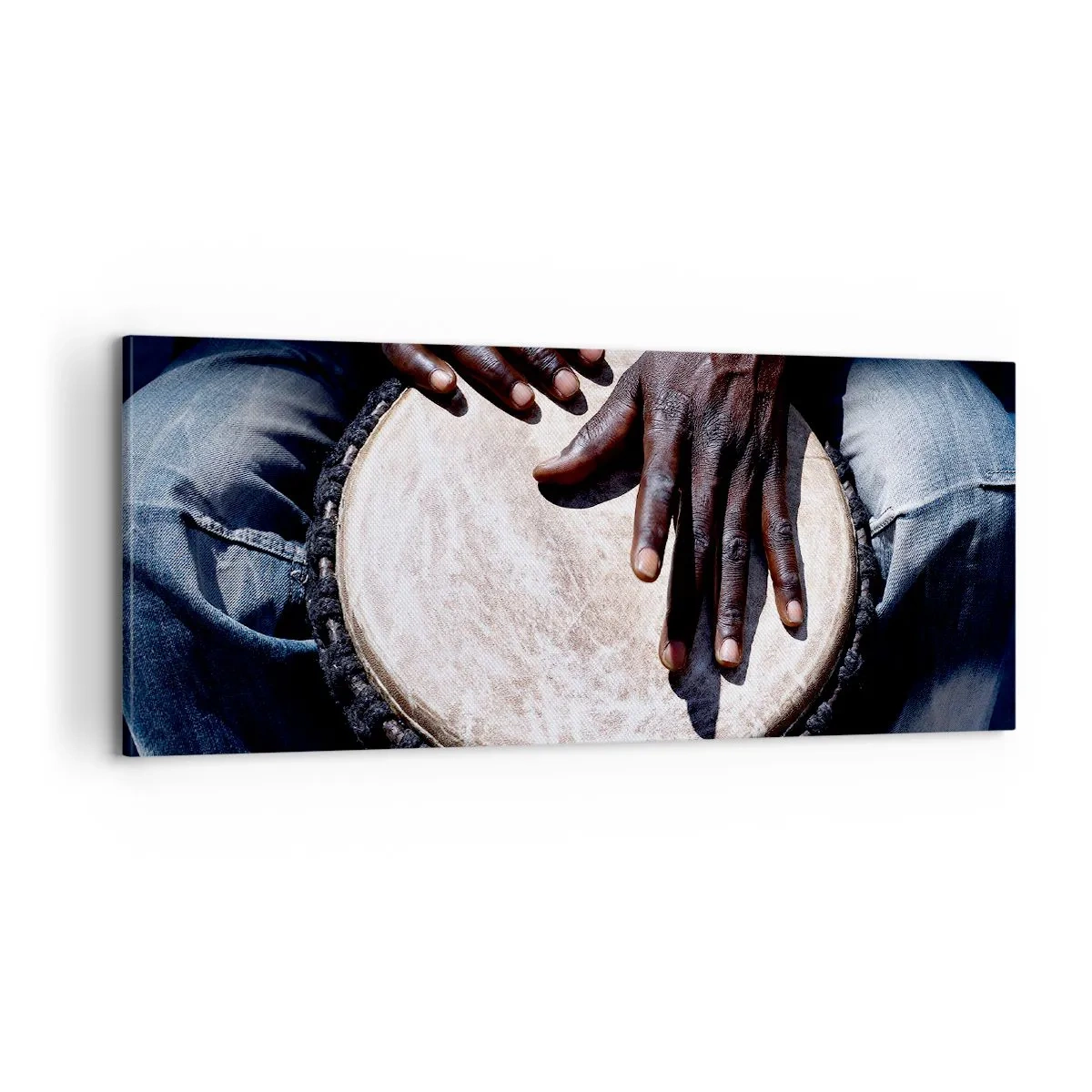 Obraz na plátně - Žijte ve svém rytmu - 100x40 cm