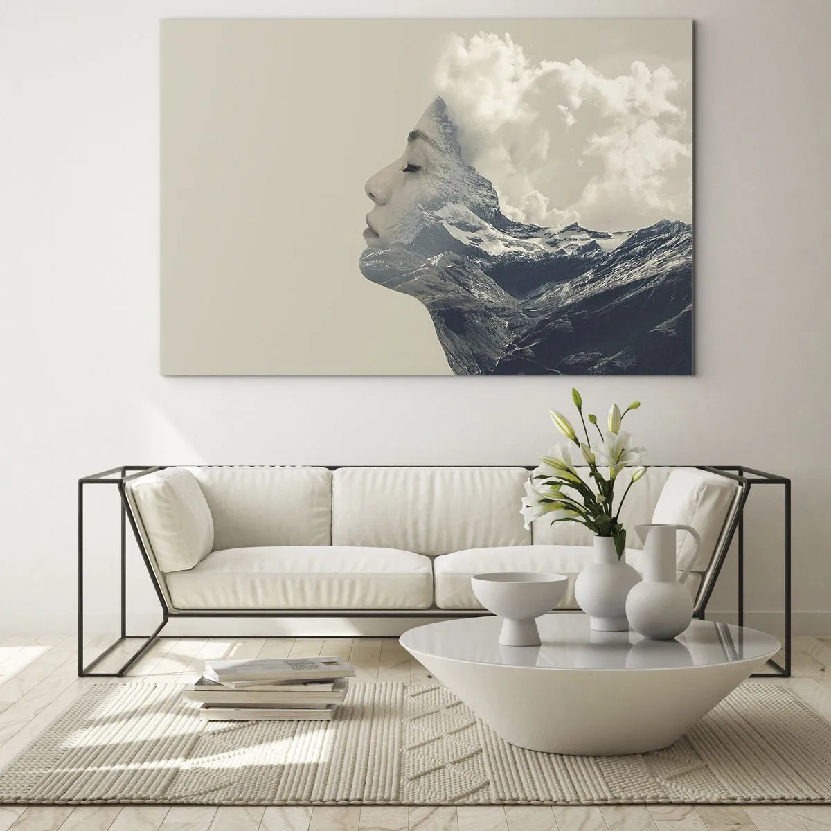 Obraz na skle - Krása živlů - 120x80 cm
