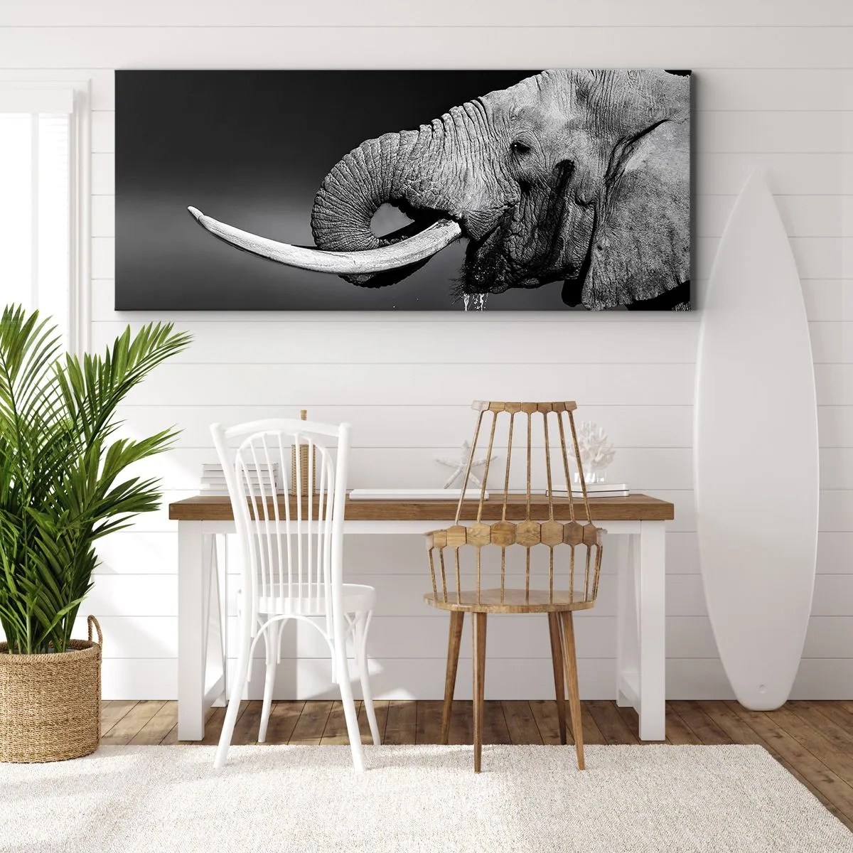 Obraz na plátně - Ano, teď je to dobré - 140x50 cm