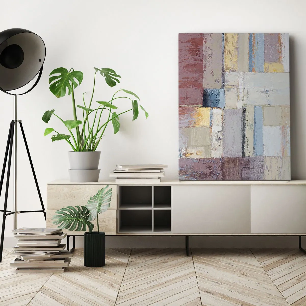 Obraz na plátně - Klid geometrie - 50x70 cm