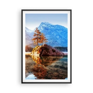 Plakát v černém rámu - Příroda v novém světle - 61x91 cm