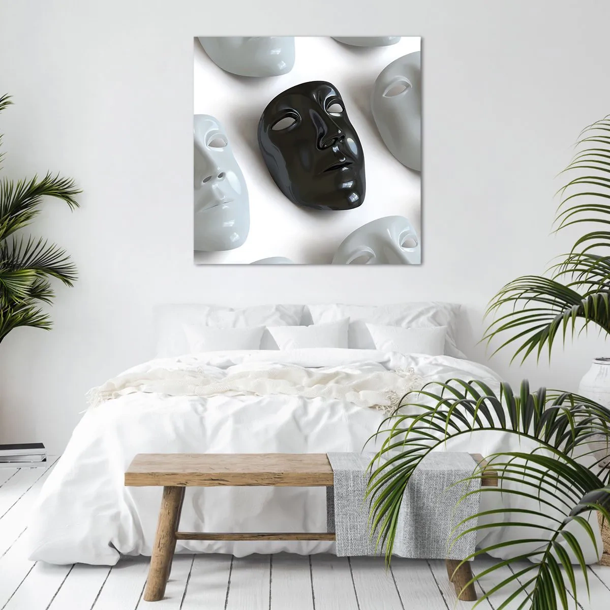 Obraz na plátně - Jak se odlišit? - 70x70 cm