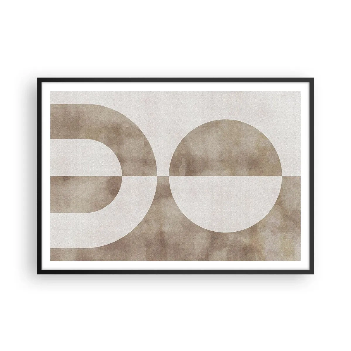 Plakát v černém rámu - Podobnosti a rozdíly - 100x70 cm