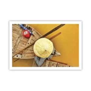 Plakát - Život na žluté řece - 91x61 cm