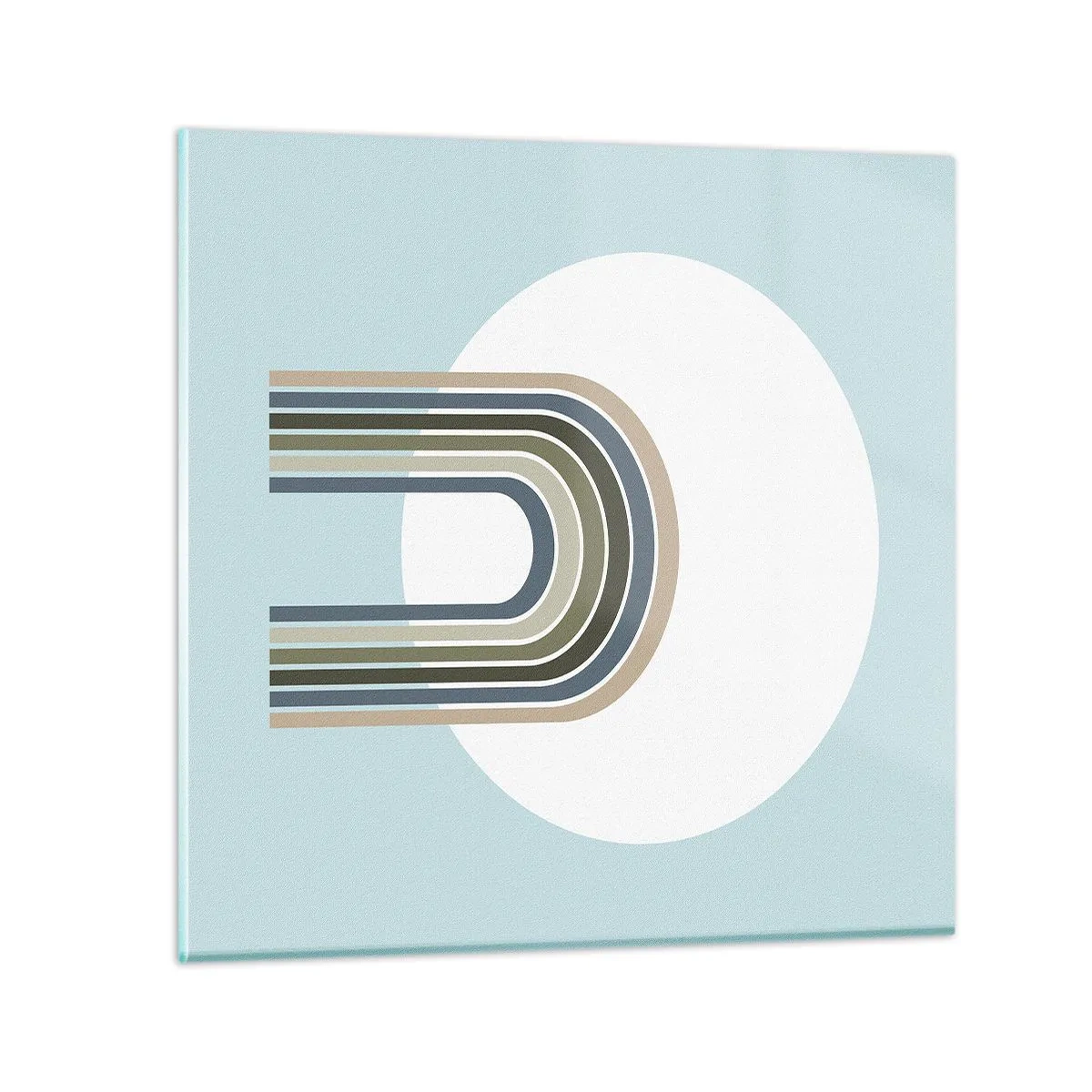 Obraz na skle - Neodolatelná přitažlivost - 40x40 cm