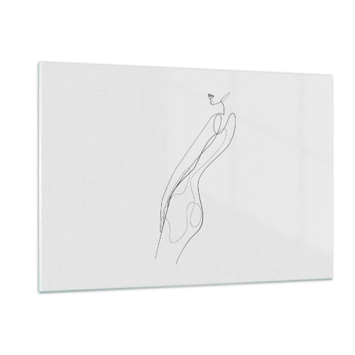 Obraz na skle - Pouze slib - 120x80 cm