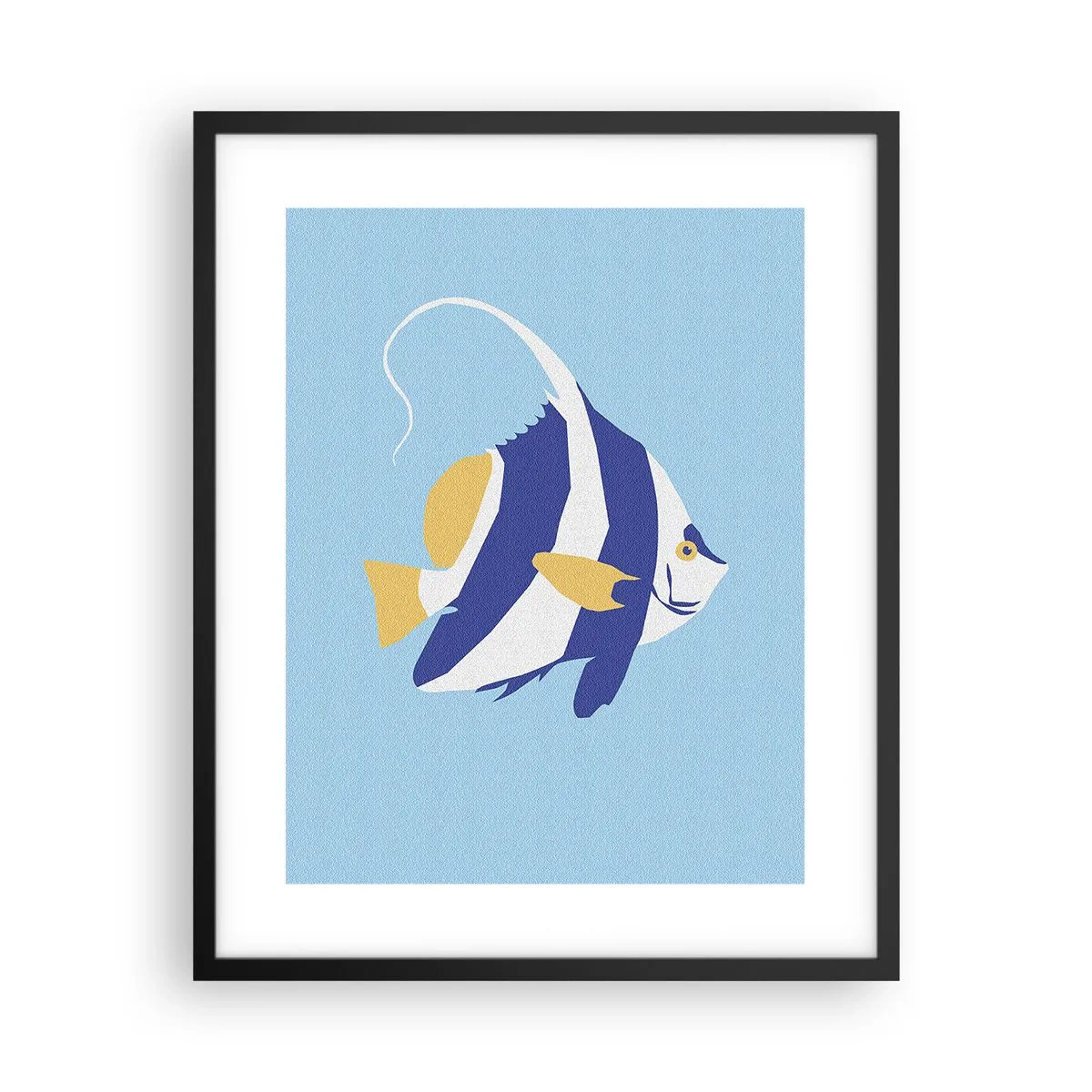 Plakát v černém rámu - Miss tropických vod - 40x50 cm