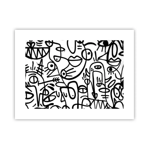 Plakát - Tváře a přeludy - 40x30 cm