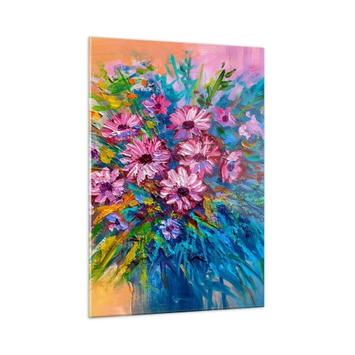 Obraz na skle - Energie života - 50x70 cm